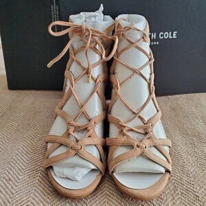 Kenneth Cole New York Dylan Sandal, Buff, Size 9.5